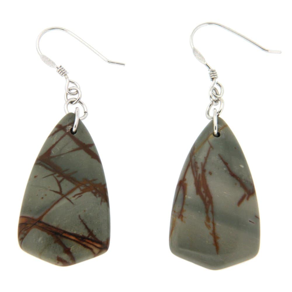 Pearlz Ocean Picasso Jasper EarRings
