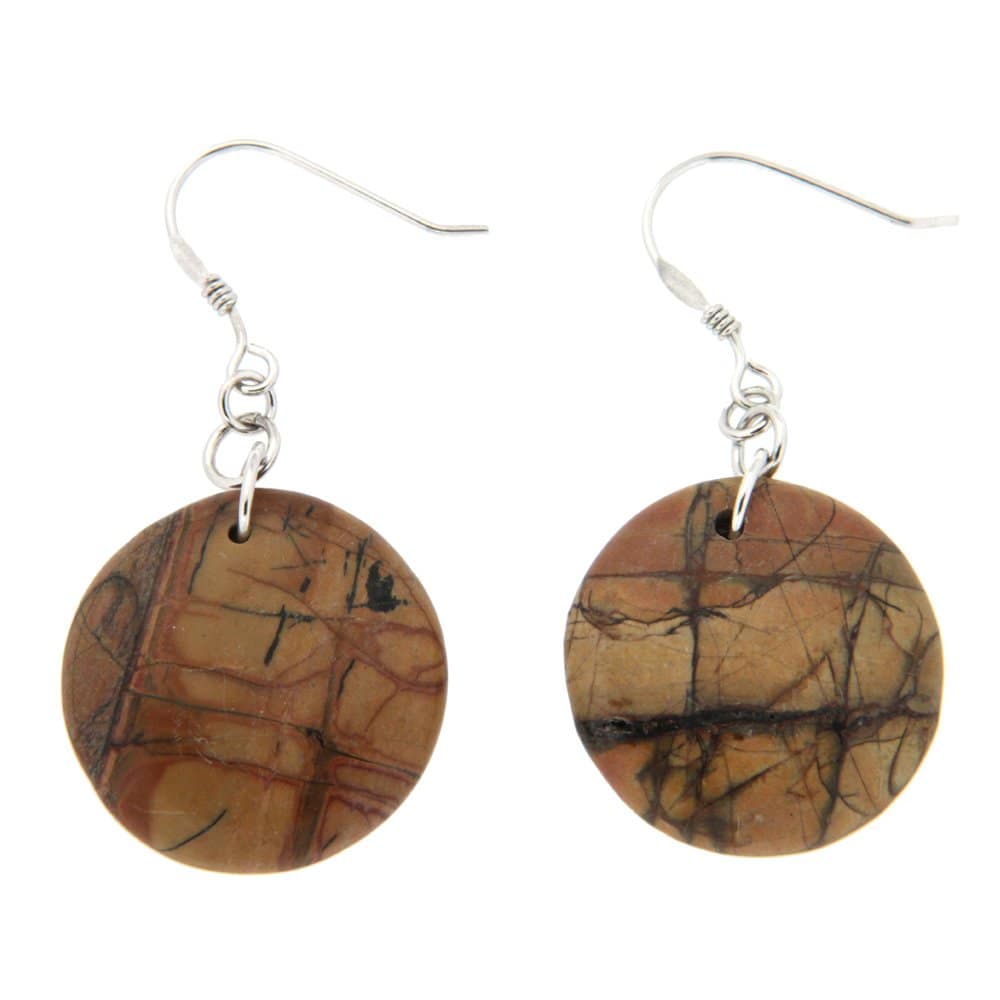 Pearlz Ocean Picasso Jasper EarRings