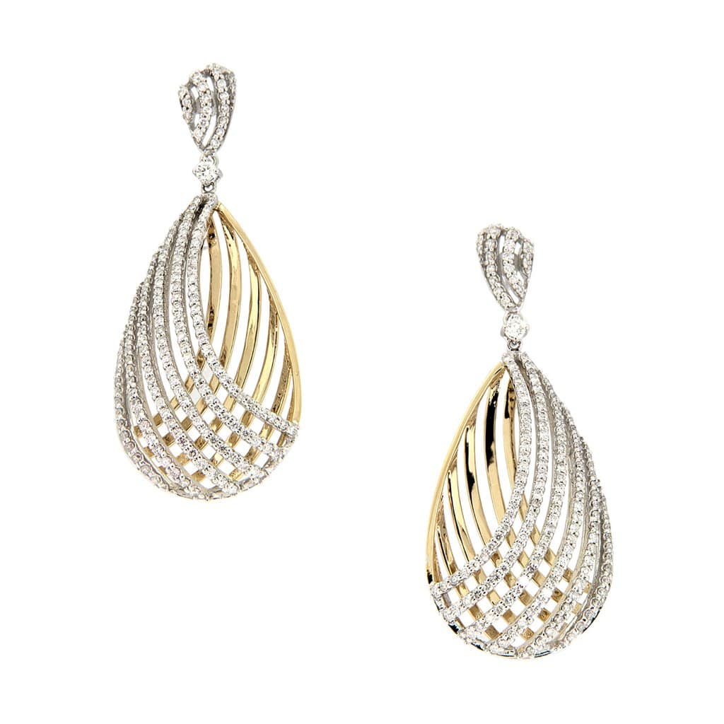 D'sire Gold and Diamond Earrings