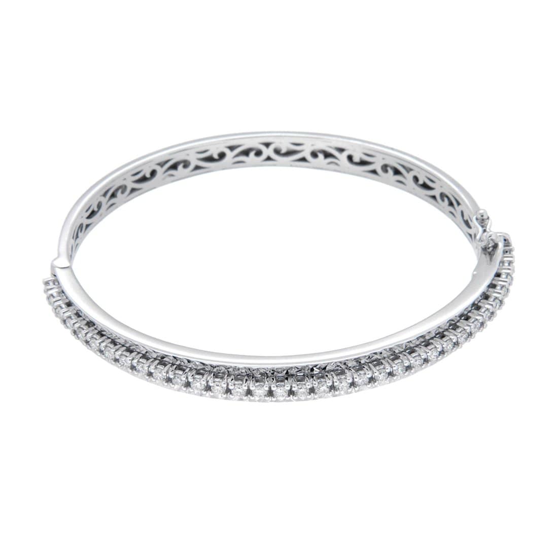 D'sire Gold and Diamond Bangle