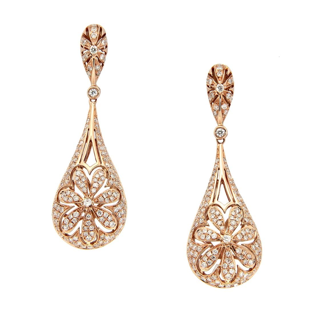 D'sire Gold and Diamond Earrings
