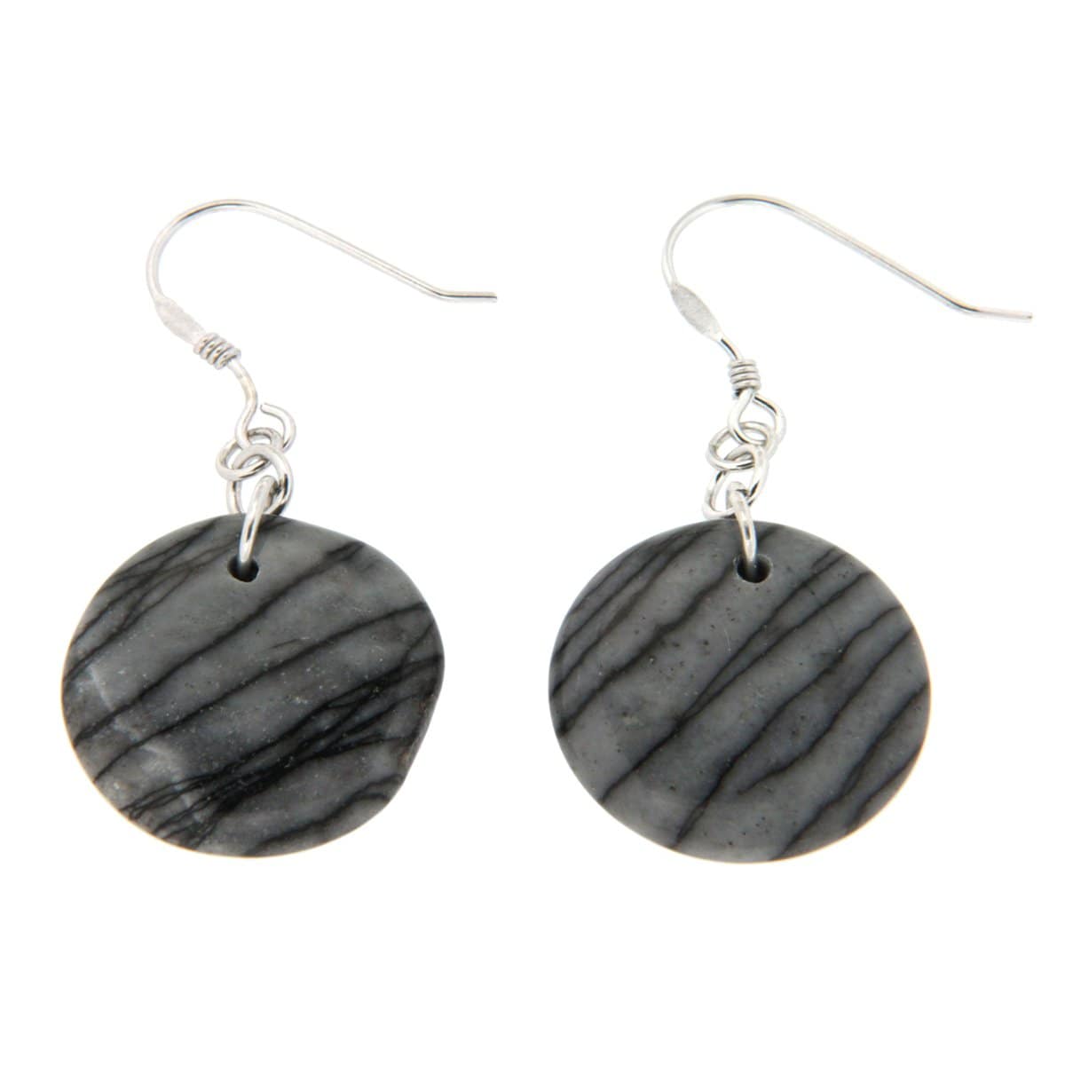 Pearlz Ocean Zebra Jasper EarRings