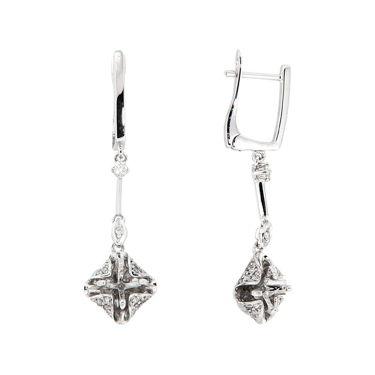 D'sire Gold and Diamond Earrings