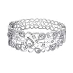 D'sire Gold and Diamond Bangle