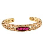 D'sire Gold and Diamond Bangle