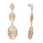 D'sire Gold and Diamond Earrings