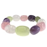 Pearlz Ocean Multi-gemstone Stretch Bracelet