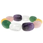Pearlz Ocean Multi-gemstone Stretch Bracelet