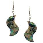 Pearlz Ocean Abalone Shell EarRings