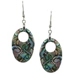 Pearlz Ocean Abalone Shell EarRings