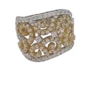D'SIRE Sterling Silver Ring With Cz