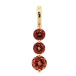 GGL Red Labradorite10k Gold Pendant
