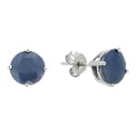 GGL Sterling Silver Blue Sapphire EarRings