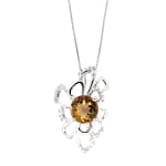 GGL Sterling Silver Mango Magic Topaz Pendant