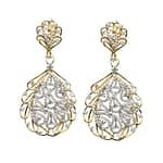 D'SIRE 18Ky/W Gold Earrings