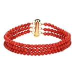 Pearlz Ocean Natural Healing Gemstone Round 8mm Crystal Bead 8 Inch Long Handmade Bracelet 925 Sterling Silver for Women Girls