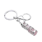 Pearlz Ocean White Quartz Crystal Keychain Dragon Wrap – Unique Gift for Men and Women
