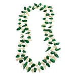 Pearlz Ocean Green and White Freshwater Cultured Pearl 48 Inches Endless Necklace