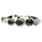 Pearlz Ocean Natural Gemstone Graduation Beads Beaded Strand Bracelet for Women