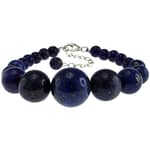 Pearlz Ocean Natural Gemstone Graduation Beads Beaded Strand Bracelet for Women