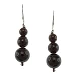 Pearlz Ocean Natural Crystal Gemstone Beaded Dangling Drop Earrings for Womens – 1 Pair