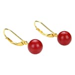 Pearlz Ocean Natural Healing Gemstone Drop Bead Handmade 925 Sterling Silver Crystal Earrings for Women and Girls