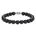 Pearlz Ocean Natural Healing Gemstone Round 8mm Crystal Bead 8 Inch Long Handmade Bracelet 925 Sterling Silver for Women Girls