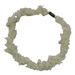 Pearlz Ocean Rainbow Moonstone Necklace for Women – 4-Line Twisted 20" Natural Gemstone Chips Jewelry in 925 Sterling Silver, Elegant Magnetic Clasp Gift