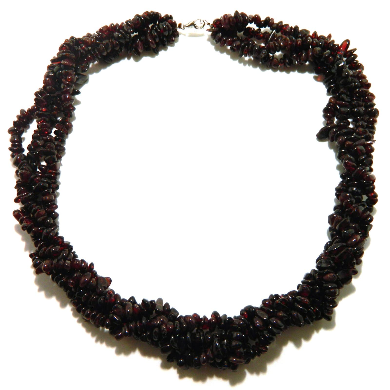 Pearlz Ocean Garnet Chip Necklace