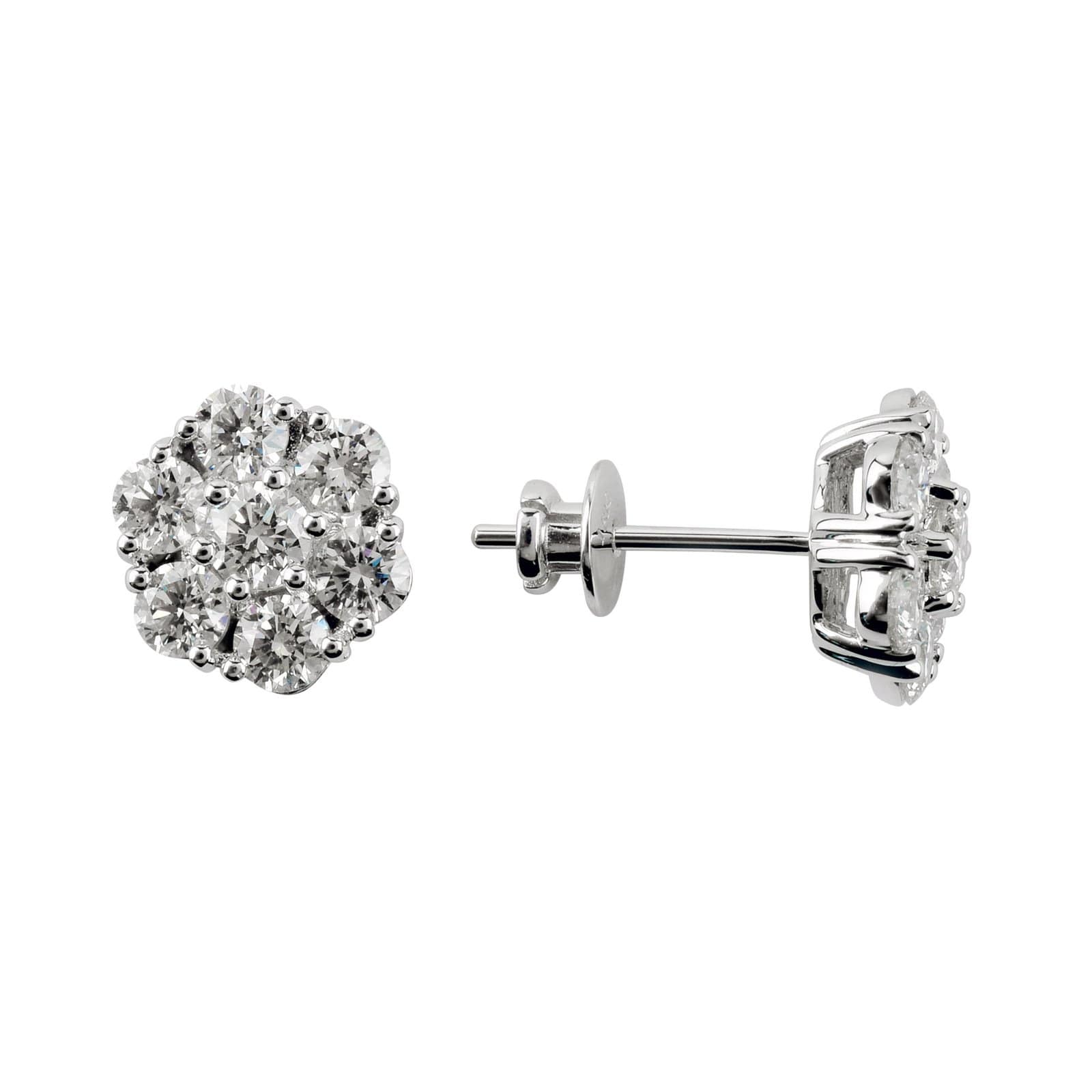 D'sire Gold and Diamond Earrings