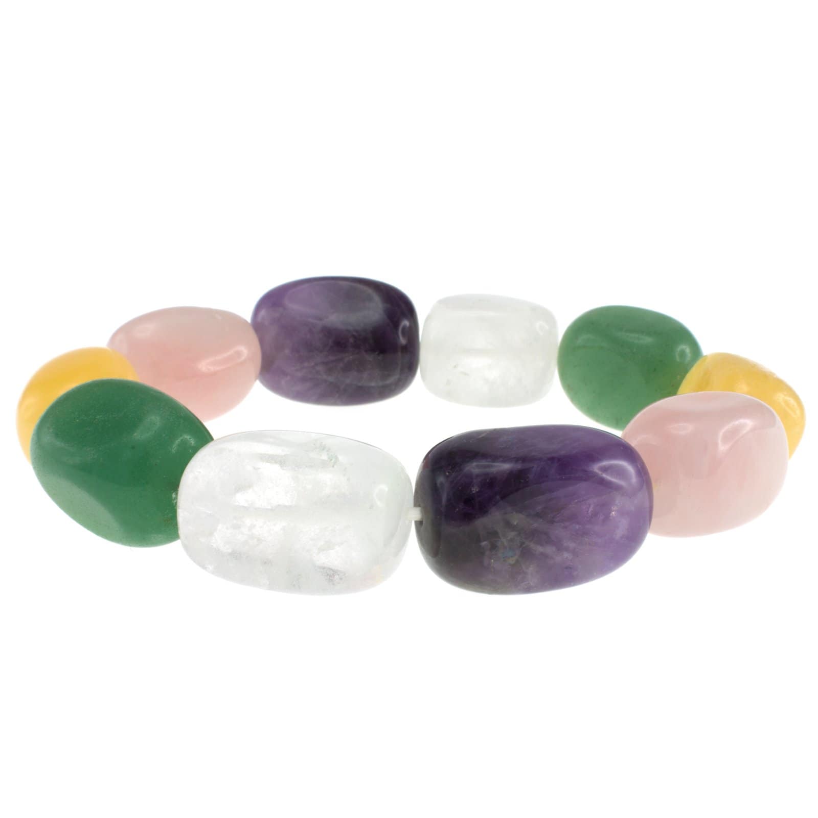 Pearlz Ocean Multi-gemstone Stretch Bracelet