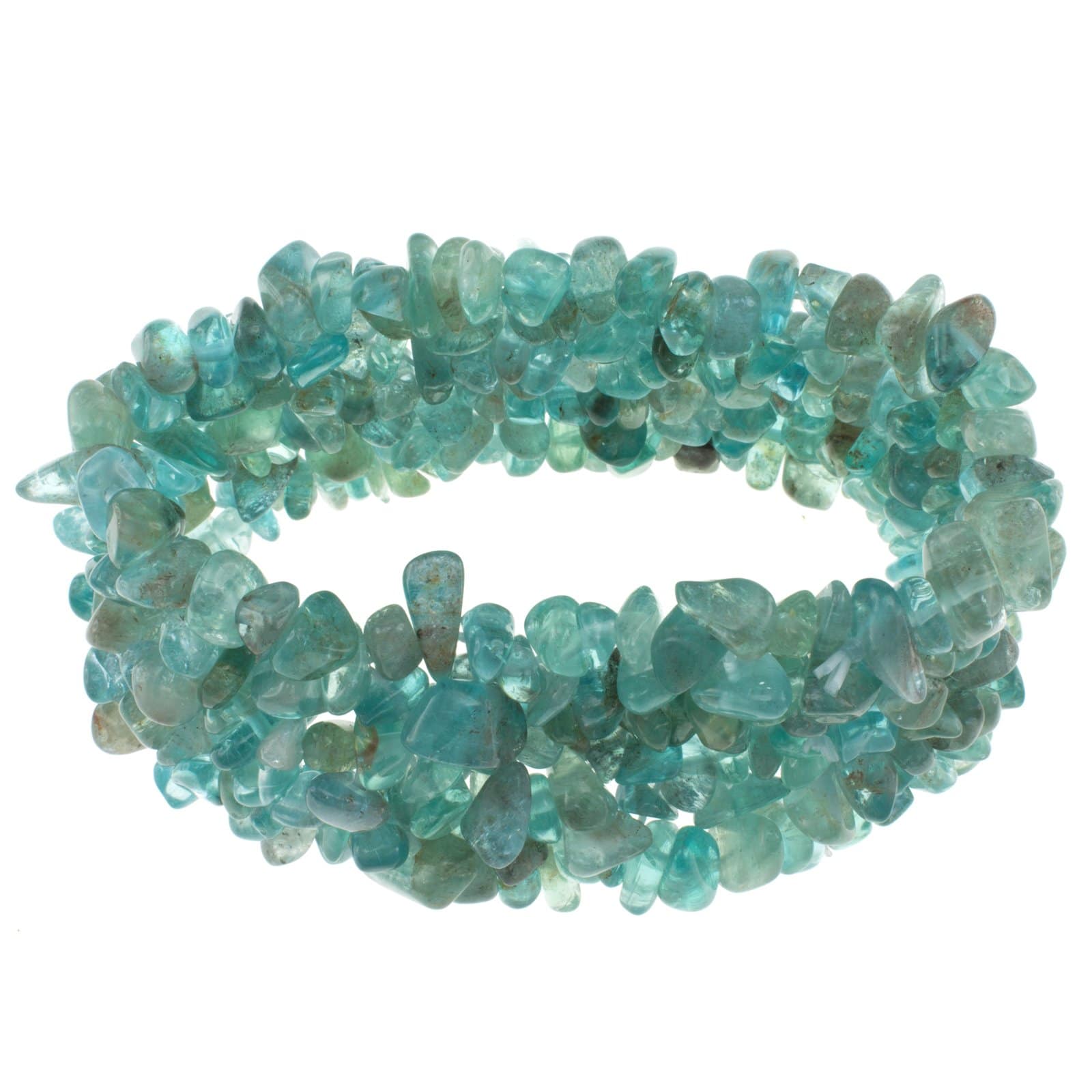 Pearlz Ocean Apatite Chip Stretch Bracelet
