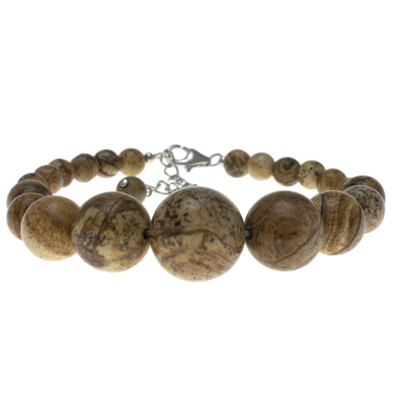 Pearlz Ocean Picture Jasper Journey Bracelet
