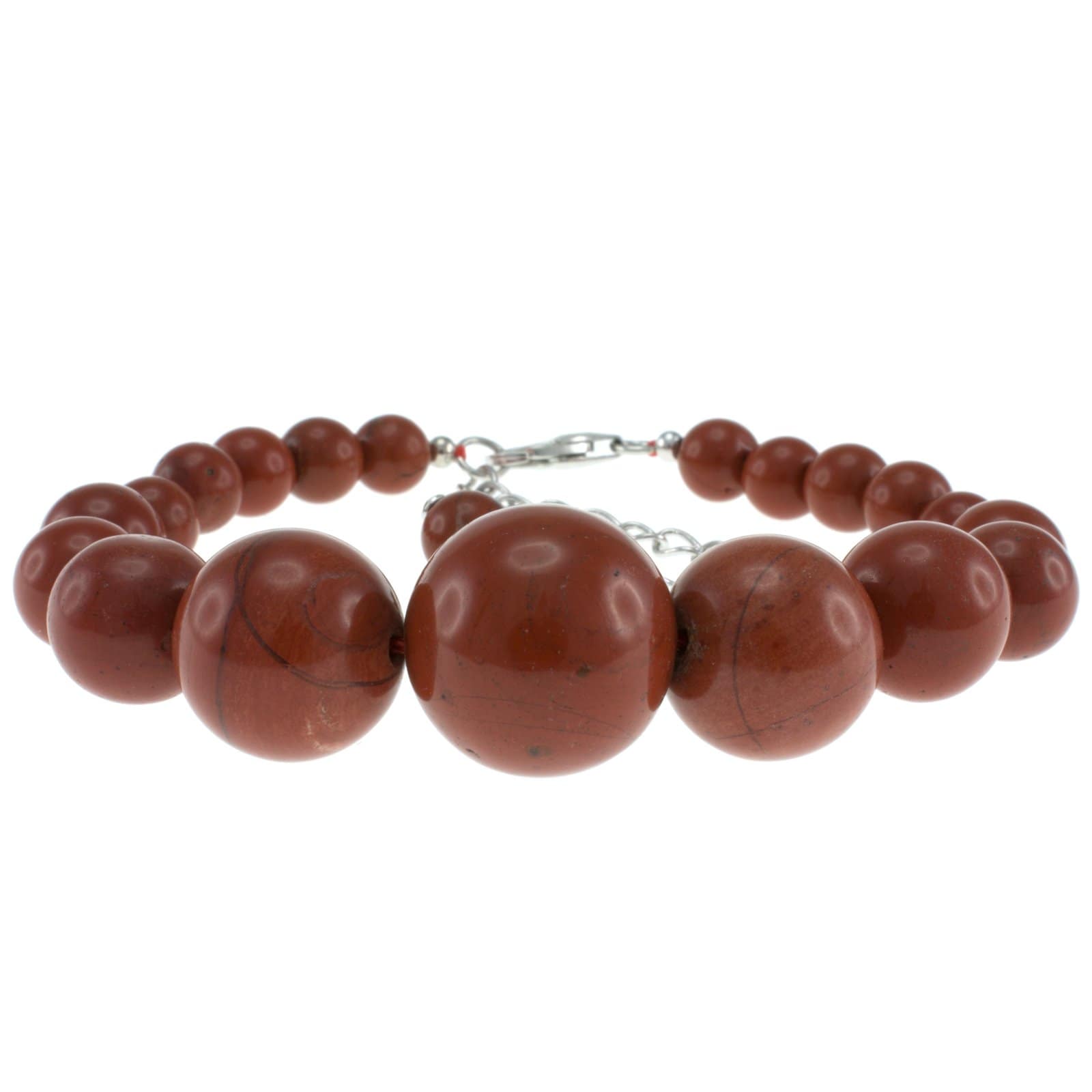 Pearlz Ocean Red Jasper Journey Bracelet