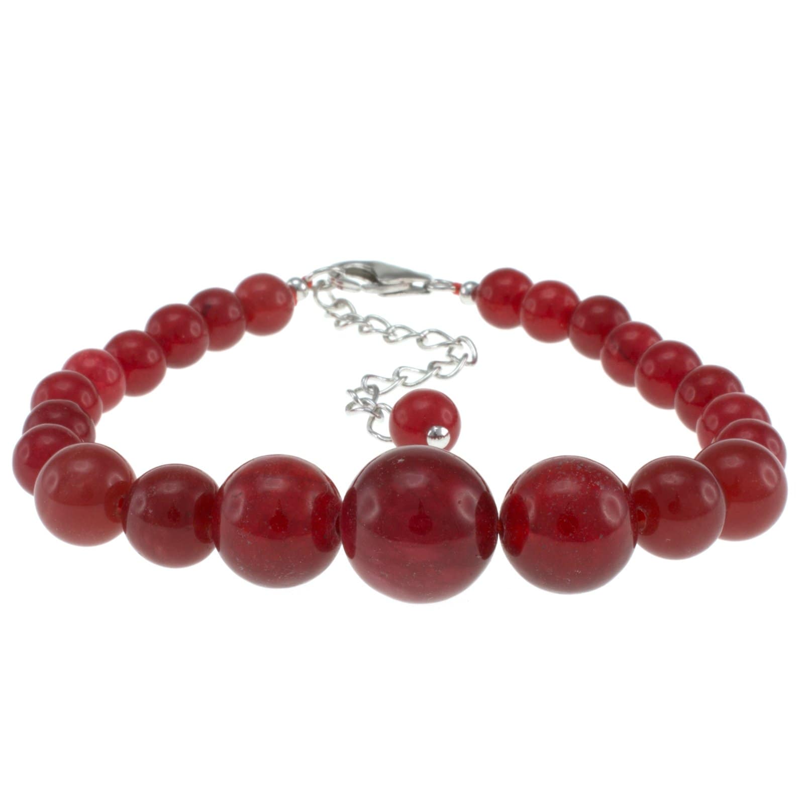 Pearlz Ocean Red Jade Journey Bracelet
