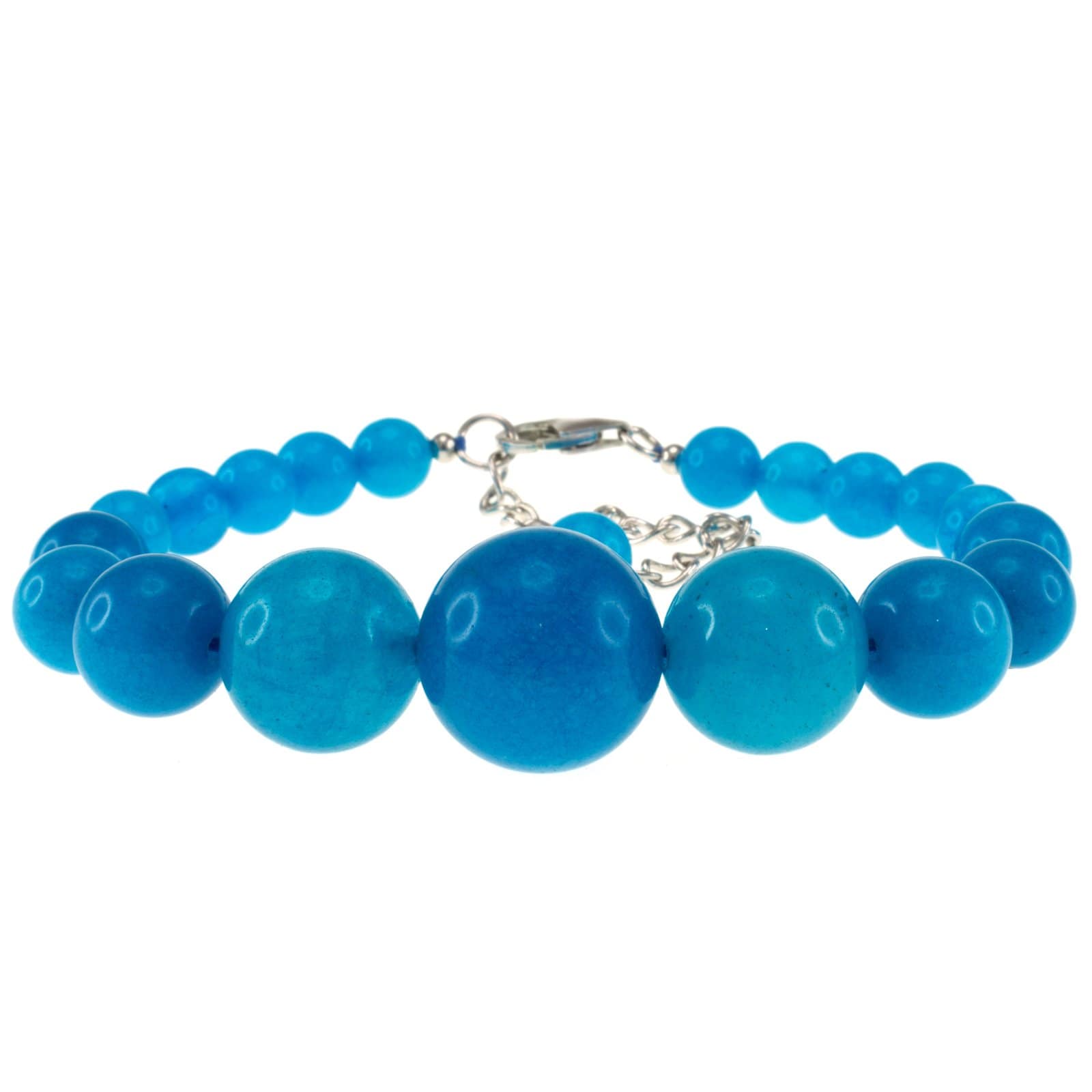 Pearlz Ocean Blue Jade Journey Bracelet