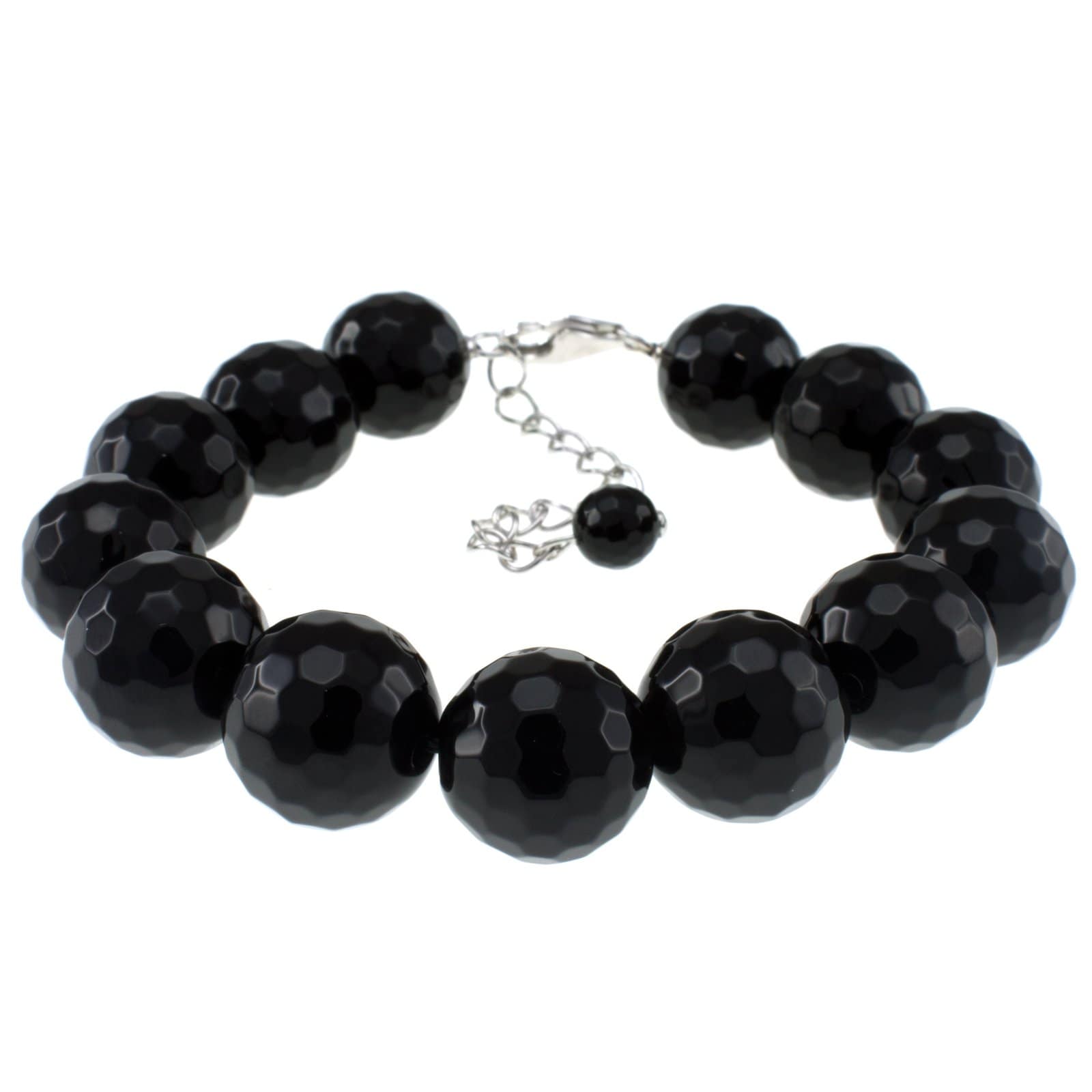 Pearlz Ocean Onyx Faceted Bracelet