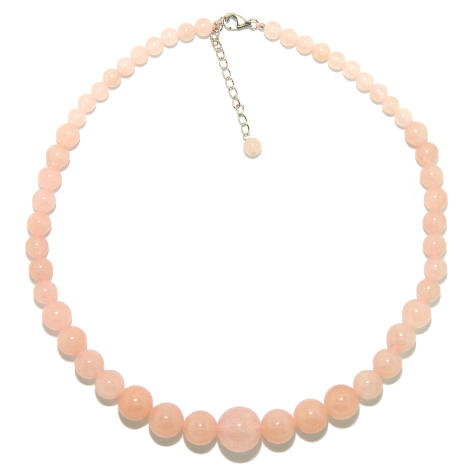 Pearlz Ocean Rose Quartz Journey Necklace