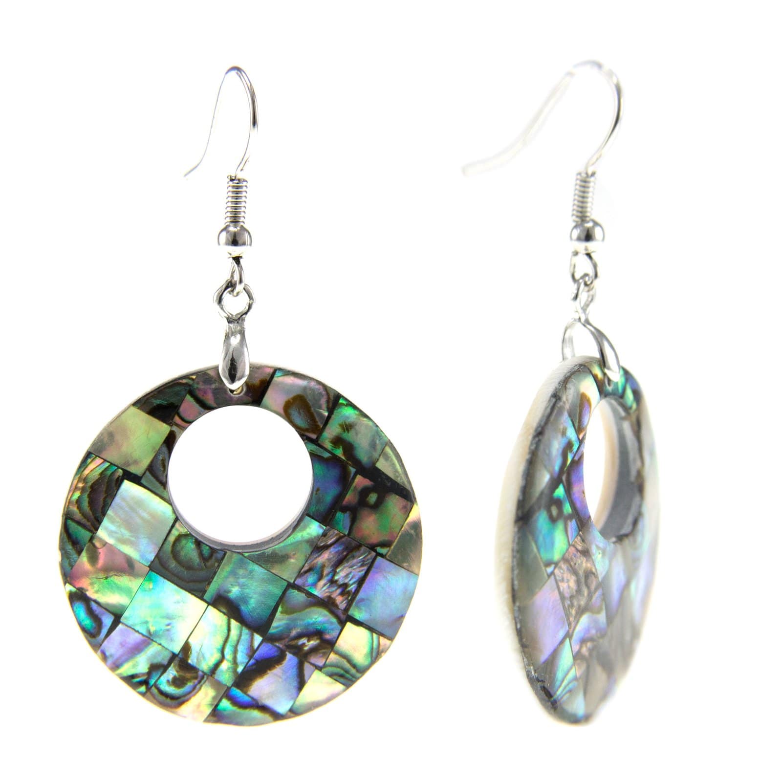 Pearlz Ocean Abalone Shell EarRings