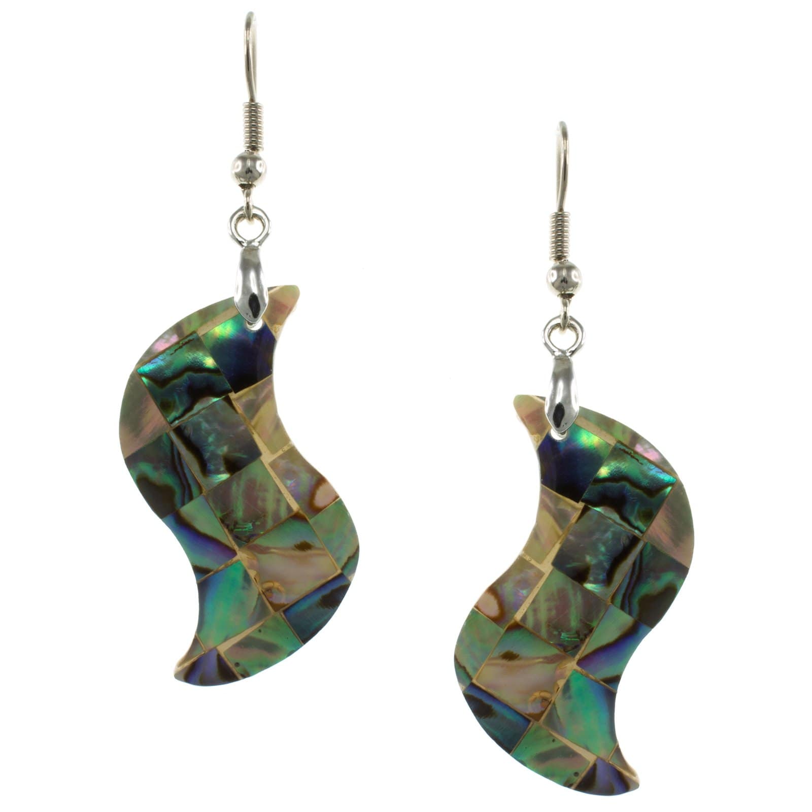 Pearlz Ocean Abalone Shell EarRings