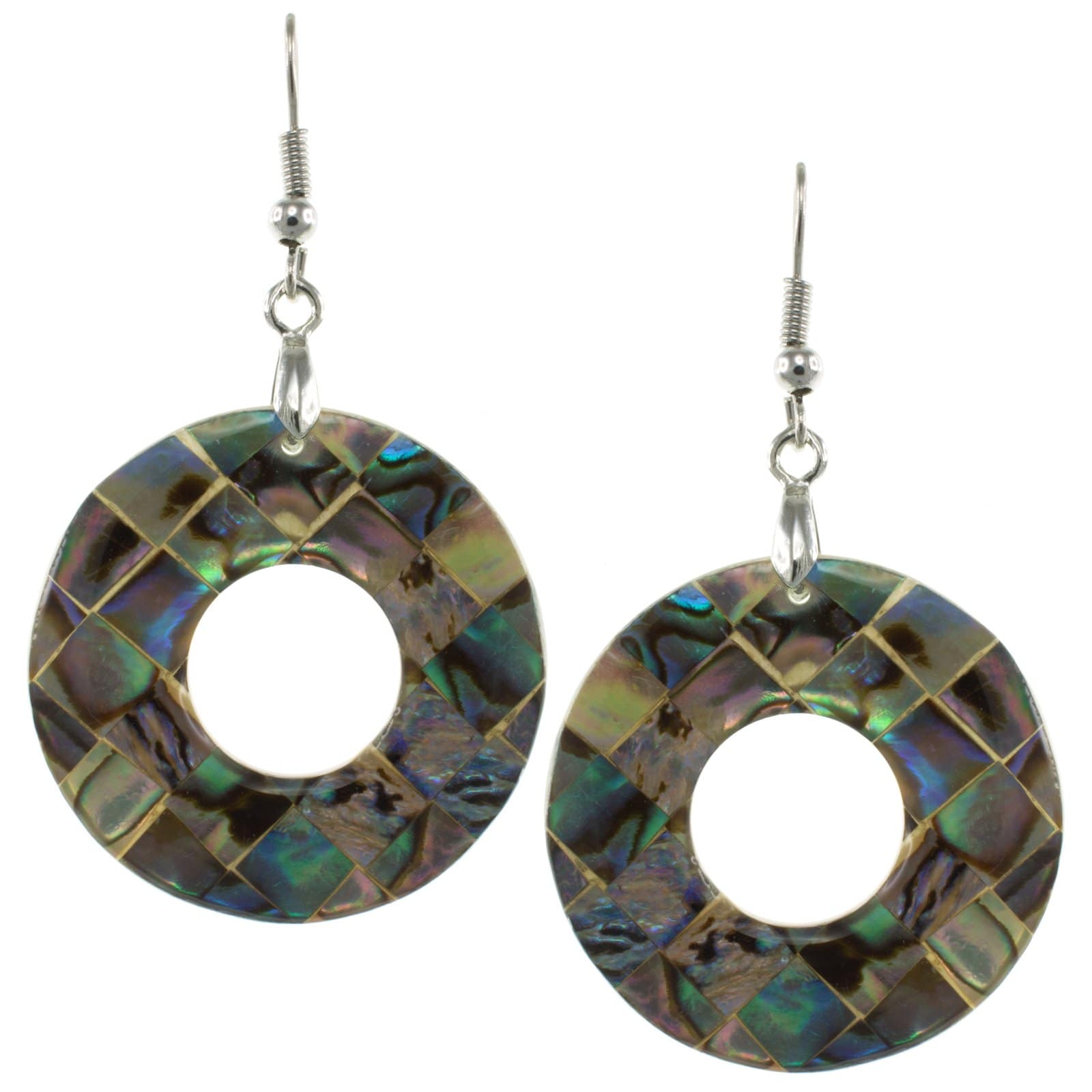 Pearlz Ocean Abalone Shell EarRings