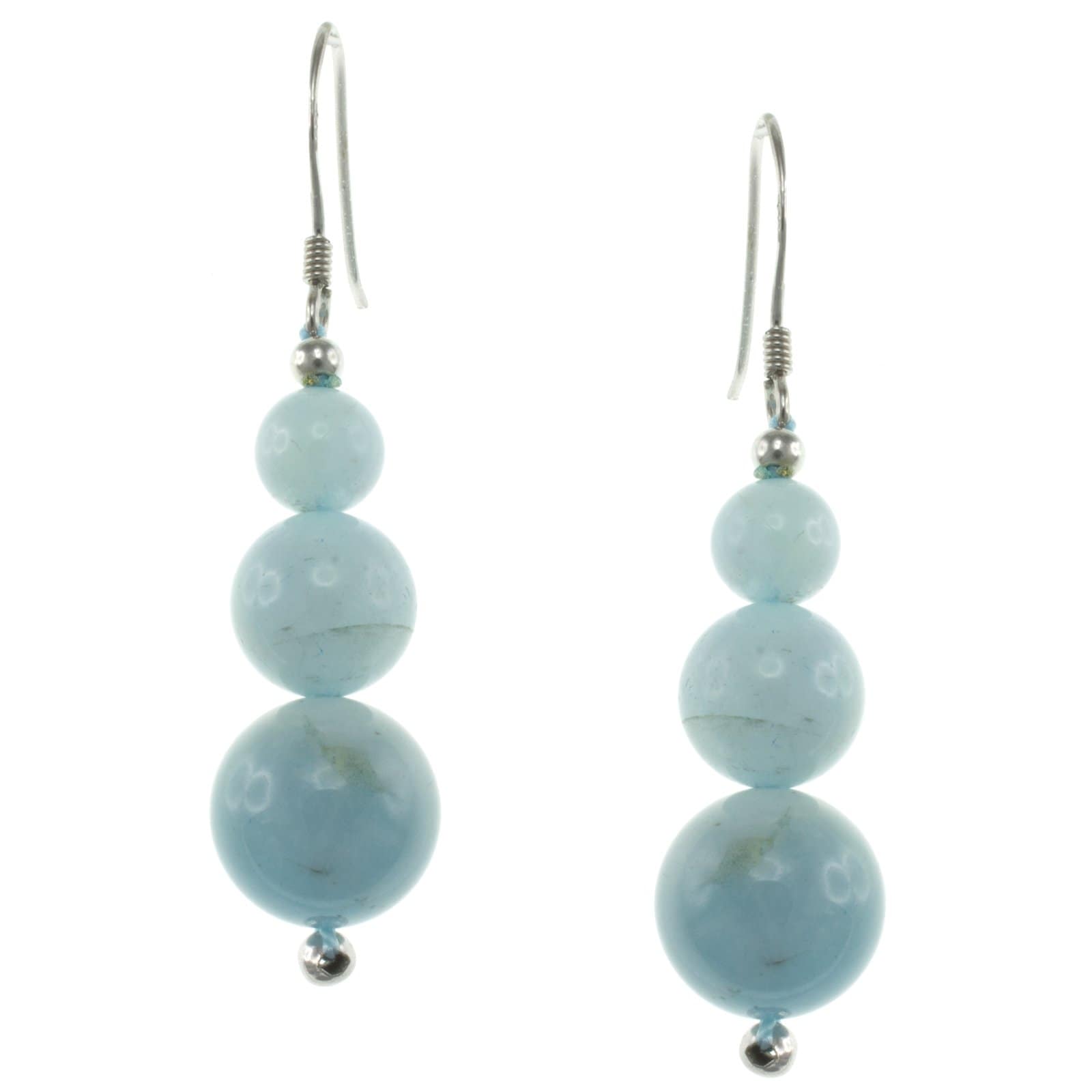 Pearlz Ocean Aquamarine Journey EarRings