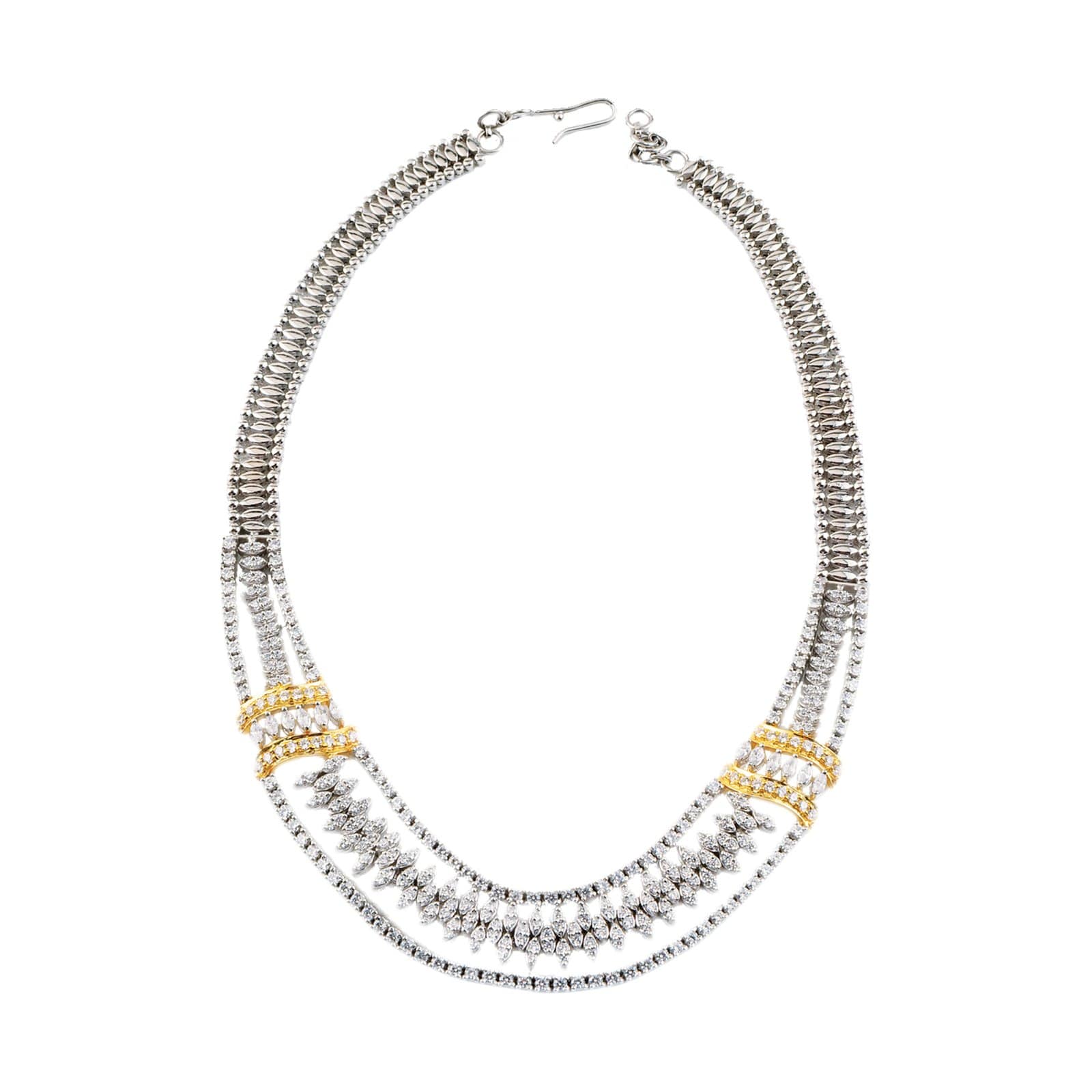 D'sire Gold and Diamond Necklace
