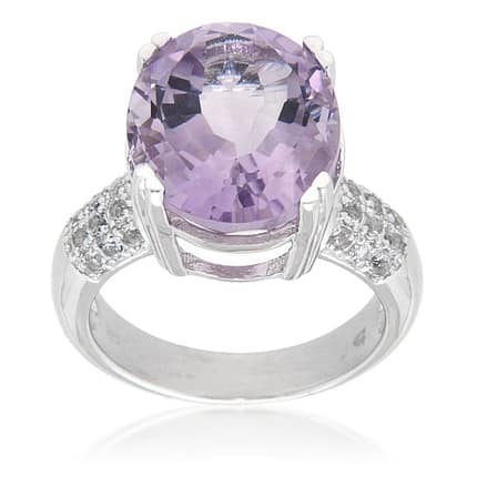 Rose de France Amethyst Ring