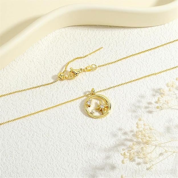 Pearlz Ocean Cubic Zirconia Gemstone Women's Pendant Choker Necklace - Image 2