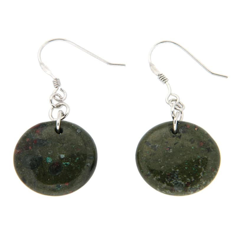 Pearlz Ocean Forest Jasper EarRings