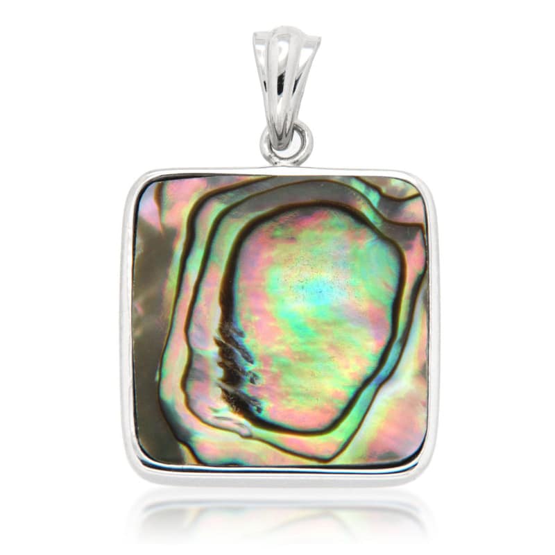 Pearlz Ocean Sterling Silver Abalone Shell Pendant